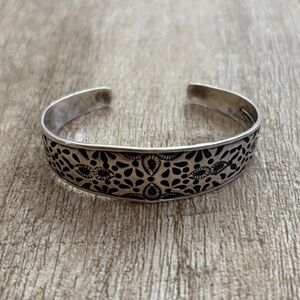 Sterling Silver Novelty Cuff Bracelet